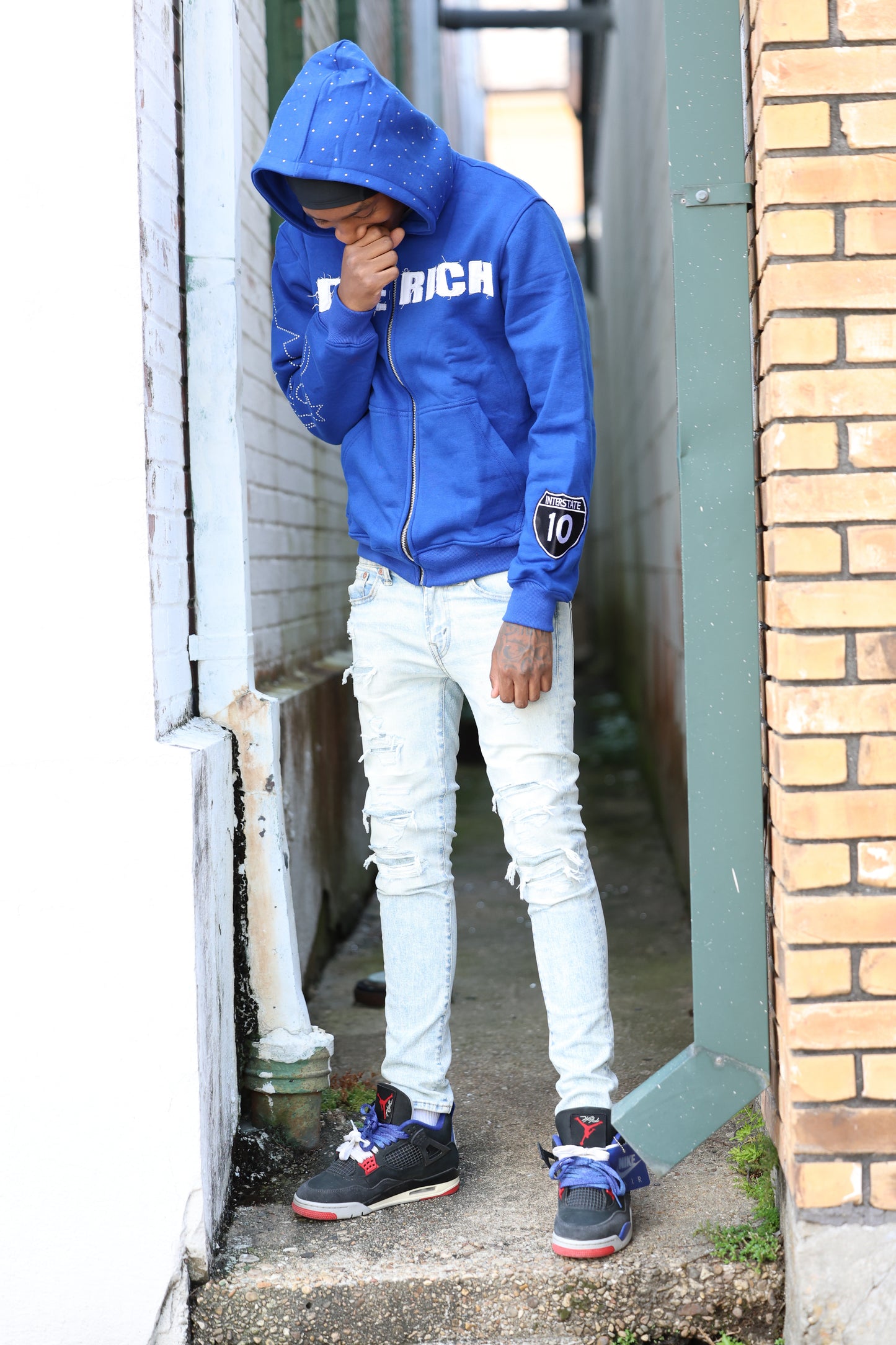 BLUE DIERICH HOODIE